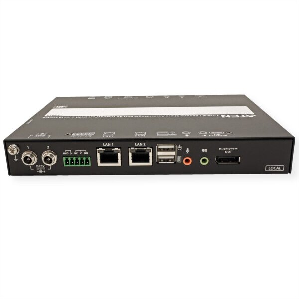 ATEN CN9950 1-Local-Remote Share Access Einzelport 4K DisplayPort KVM over IP Switch