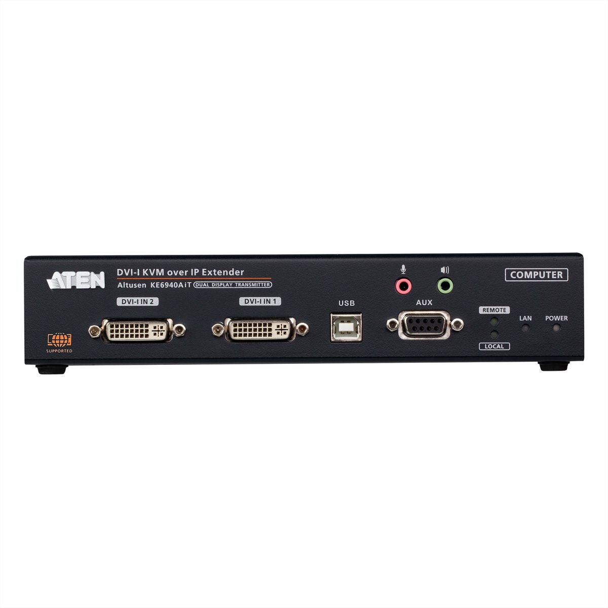 ATEN KE6940AIT FHD Dual DVI KVM over IP Transmitter mit Inte
