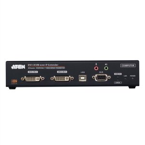 ATEN KE6940AIT FHD Dual DVI KVM over IP Transmitter mit Internetzugang
