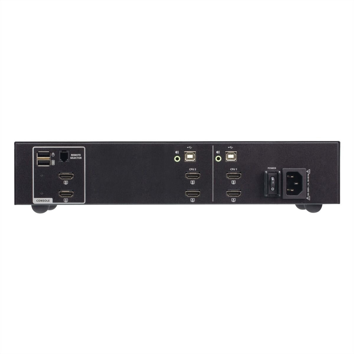 ATEN CS1142H4 2-Port 4K HDMI Dual Display Secure KVM PSD PP 