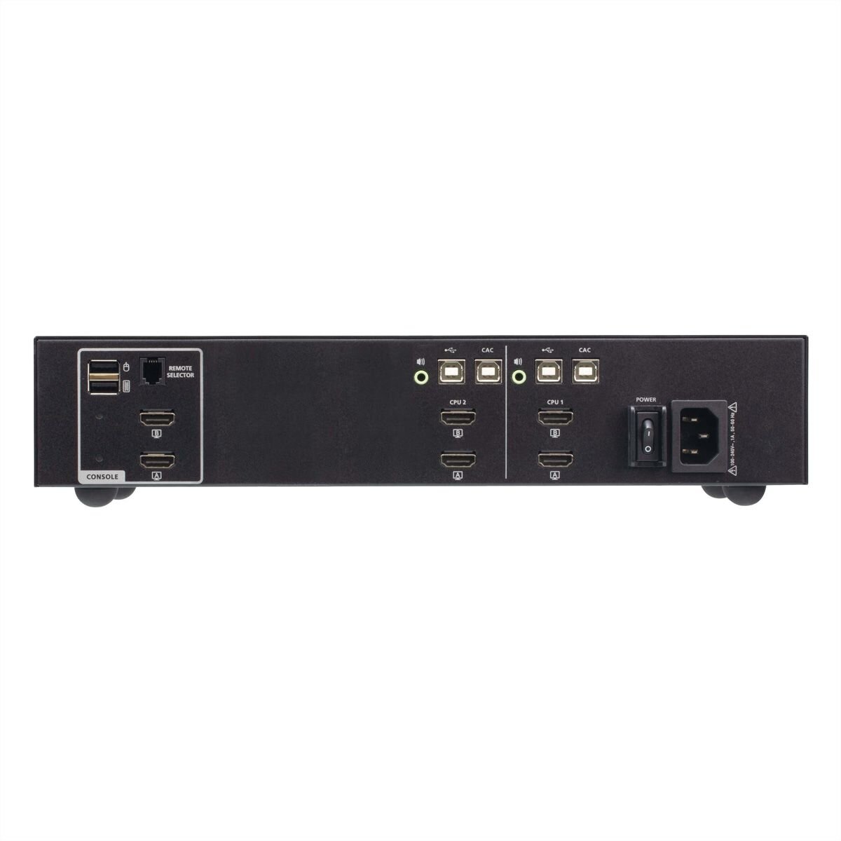 ATEN CS1142H4C 2-Port 4K HDMI Dual Display Secure KVM, mit C