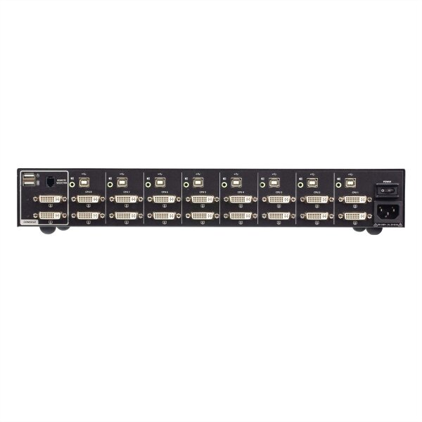 ATEN CS1148D4 8-Port USB 4K DVI Dual Display Secure KVM