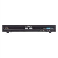 ATEN CS1182H4C 2-Port 4K HDMI Secure KVM, mit Card Reader PSD PP V4.0 Compliant