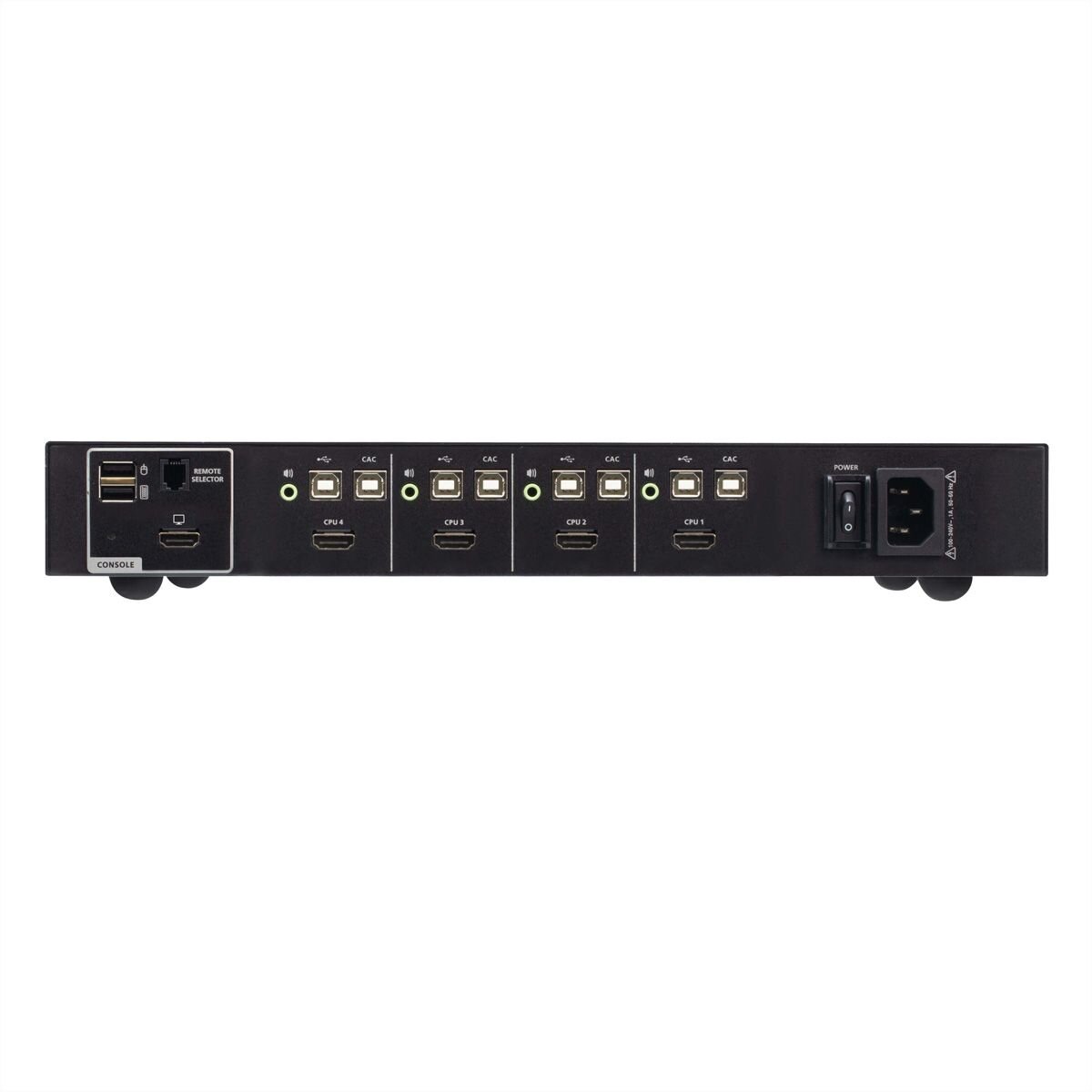 ATEN CS1184H4C 4-Port 4K HDMI Secure KVM, mit Card Reader PS