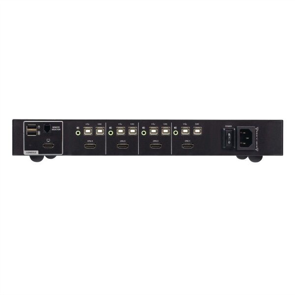 ATEN CS1184H4C 4-Port 4K HDMI Secure KVM, mit Card Reader PSD PP V4.0 Compliant