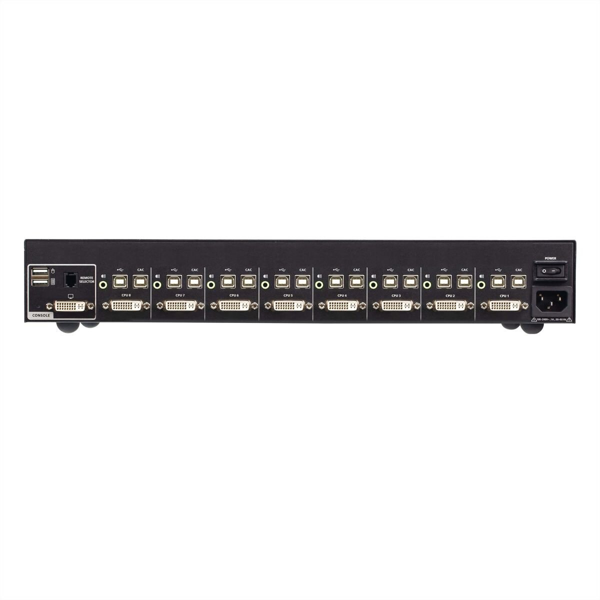 ATEN CS1188D4C 8-Port USB 4K DVI Secure KVM mit Card Reader