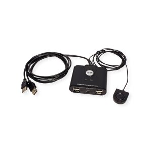 ATEN US224 USB 2.0-Peripheriegeräte-Switch mit 2 Ports