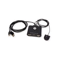 ATEN US224 USB 2.0-Peripheriegeräte-Switch mit 2 Ports