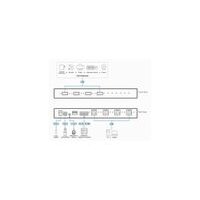 ATEN US3344i Industrie Hub Switch 4 x 4 USB 3.1 Gen 1