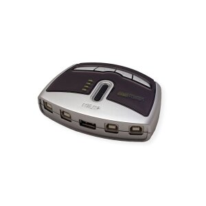 ATEN US421A USB 2.0-Peripheriegeräte-Switch mit 4 Ports