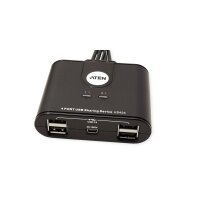 ATEN US424 USB 2.0-Peripheriegeräte-Switch mit 4 Ports