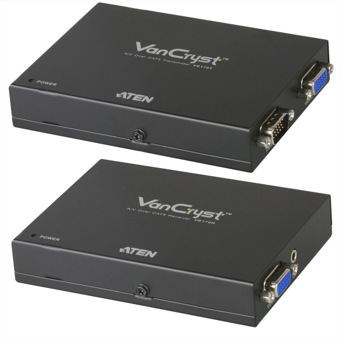 ATEN VE170 VGA Cat5 Audio/Video Extender (Sender und...