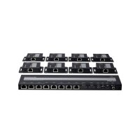 ATEN VS1828KIT 8-Port 4K HDMI Cat6 Splitter mit 8 Empfänger