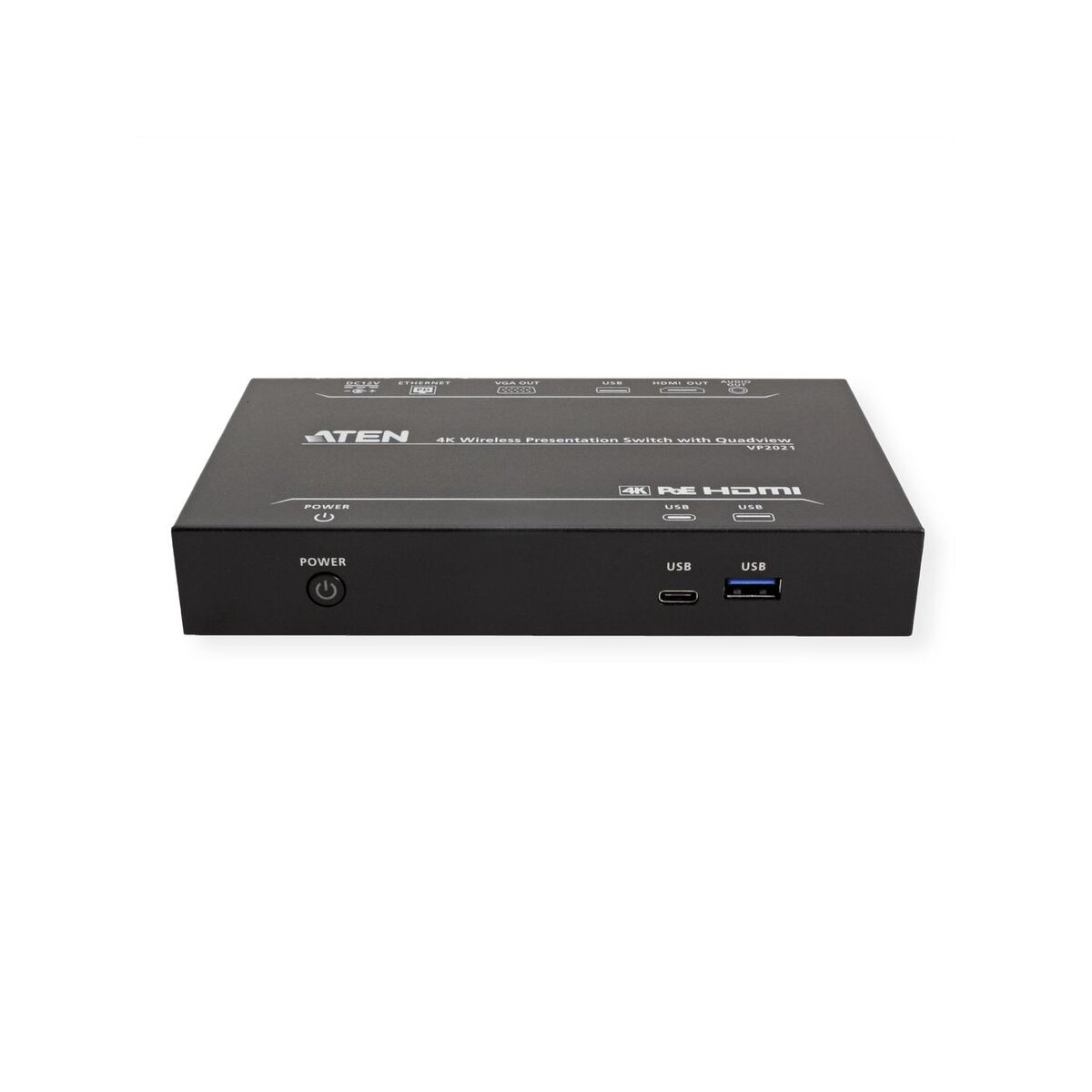 ATEN VP2021 4K Wireless Presentation Switch mit Quad View