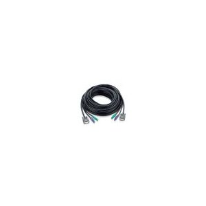 ATEN 2L-1010P/C KVM VGA Anschlusskabel, schwarz, 20 m