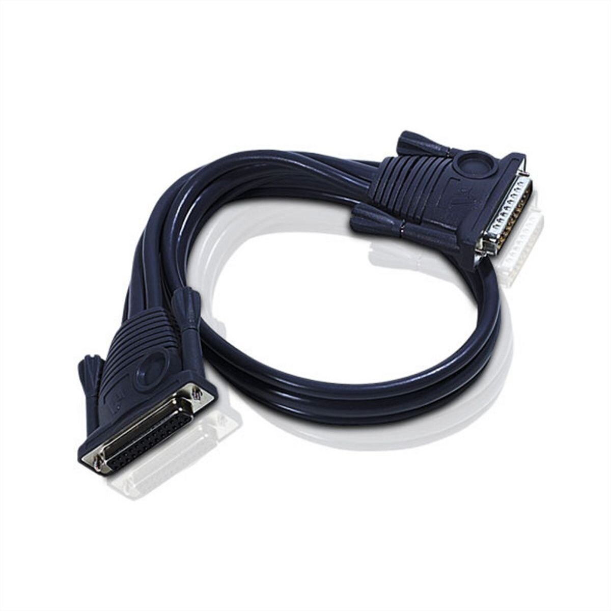ATEN 2L-1703 Daisy Chain KVM Kabel, schwarz, 3 m