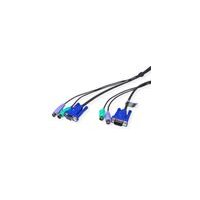 ATEN 2L-5003P/C KVM PS/2 VGA Kabel, grau, 3 m
