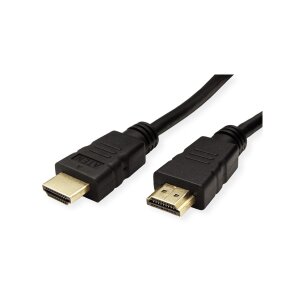 ATEN 2L-7D01H High Speed True 4K HDMI Kabel mit Ethernet, schwarz, 1 m