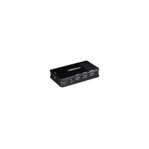 TRENDnet TK-U404 4-Port Sharing Switch 4 PC/1 User USB 3.1