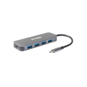 D-Link DUB-2340 USB-C auf 4-Port USB Hub mit Power Delivery