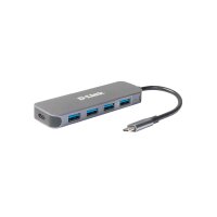 D-Link DUB-2340 USB-C auf 4-Port USB Hub mit Power Delivery