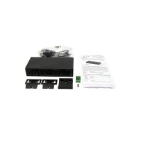 EXSYS EX-11214HMVS 4 Port USB 2.0 Metall HUB mit Netzteil 5V/2A Genesys Chipset