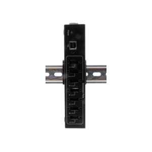 EXSYS EX-11217HMVS 7 Port USB 2.0 Metall HUB mit Netzteil 5V/2A Genesys Chipset