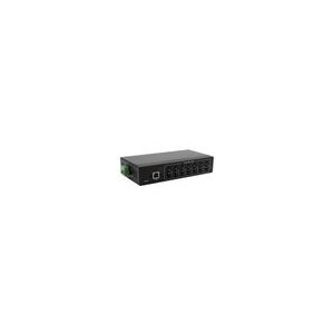 EXSYS EX-11217HMVS 7 Port USB 2.0 Metall HUB mit Netzteil 5V/2A Genesys Chipset