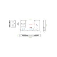 Netzteil 300W für Servergehäuse 1HE