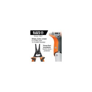 KLEIN TOOLS 11054EINS Isolierte Abisolierzange/Schneider