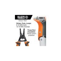 KLEIN TOOLS 11054EINS Isolierte Abisolierzange/Schneider