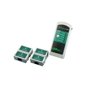 HOBBES LANtest Pro Kit Netzwerk-Kabeltester inkl. 4 Remote Units