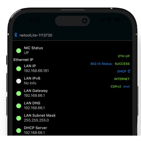 NetPeppers netool.io Pro2, Smarter Netzwerktester