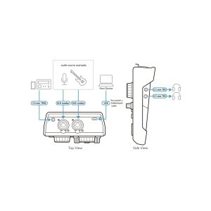 ATEN UC8000 Podcast AI Audio Mixer MicLIVE 6-CH