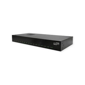 EXSYS EX-11016 16 Port USB-C Highpower Ladestation 480W