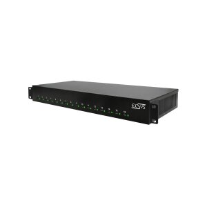 EXSYS EX-11017 16 Port USB-C Highpower Ladestation 1008W