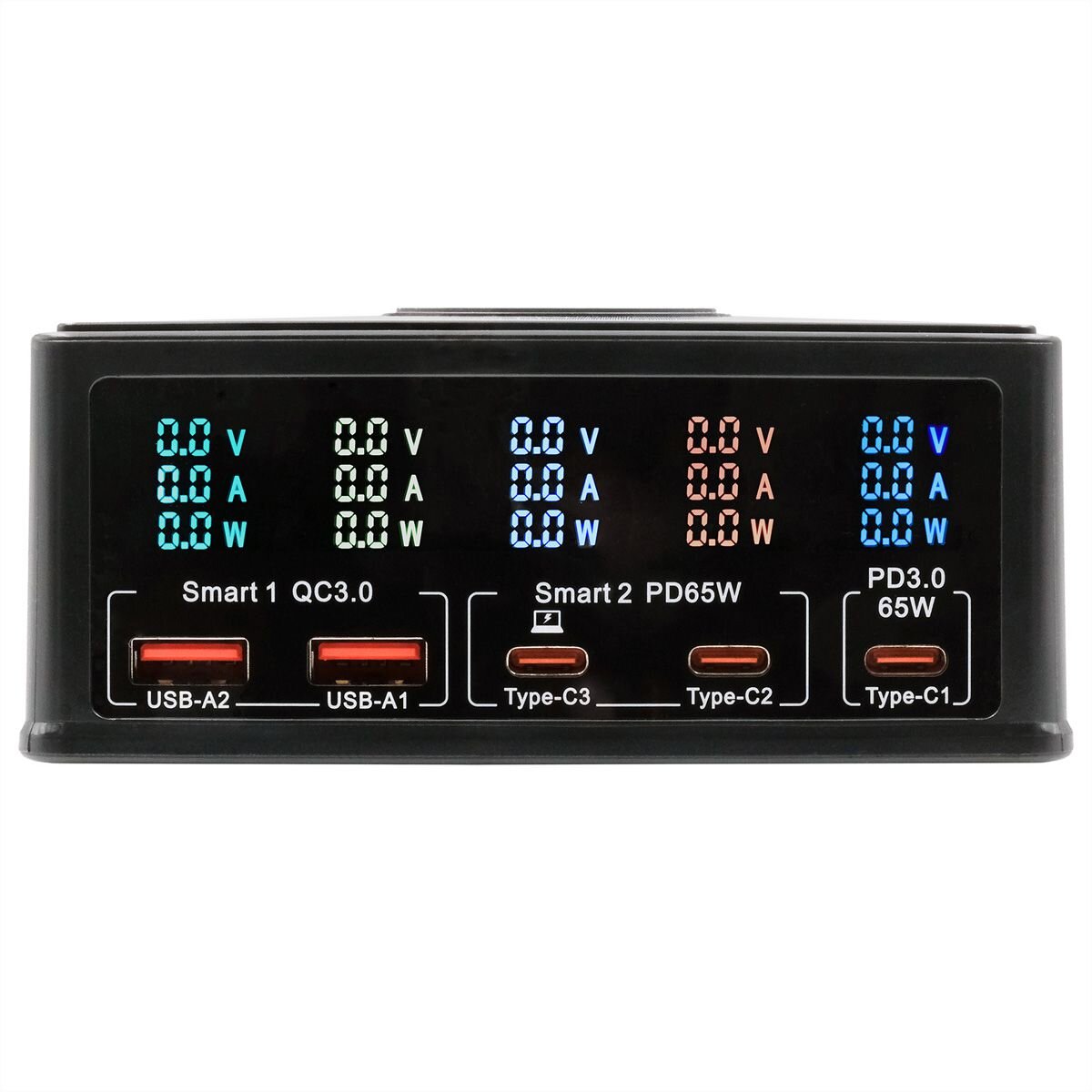 EXSYS EX-1106 Multiport High Power Charger mit QI 15W und US