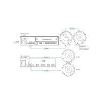 ATEN AS108 8 Zoll Coax Deckenlautsprecher