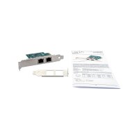 EXSYS EX-60102 2-Port 1Gigabit PCIe Netzwerkkarte