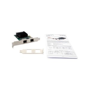 EXSYS EX-60112 2-Port 2.5Gigabit PCIe Netzwerkkarte