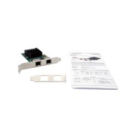 EXSYS EX-60112 2-Port 2.5Gigabit PCIe Netzwerkkarte