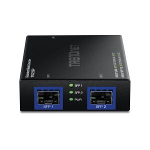 TRENDnet TFC-G21SFP Medien Konverter 1000BASE-T zu Dual SFP, Redundant Mode