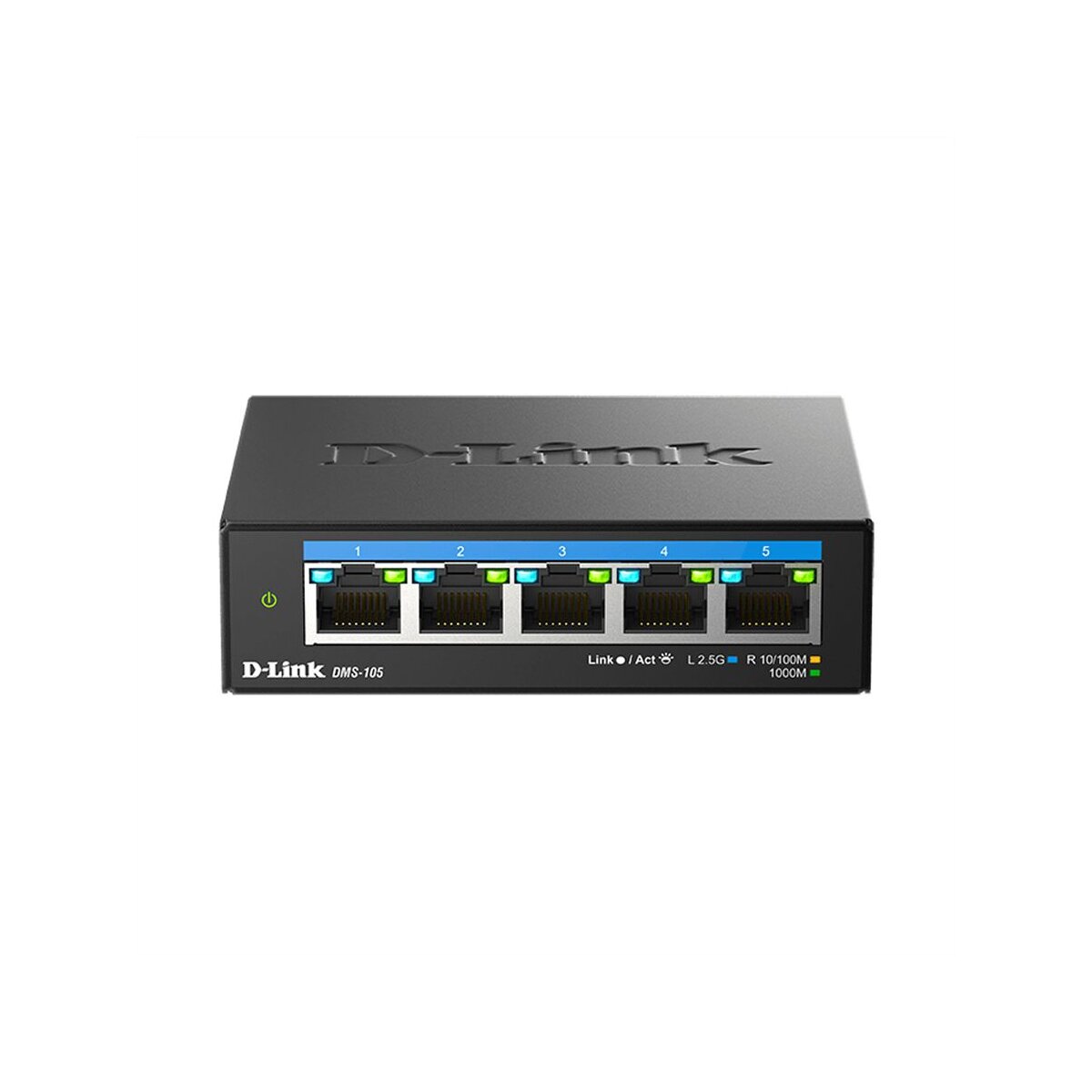D-LINK DMS-105/E 5-Port Switch, Multi-Gigabit Unmanaged