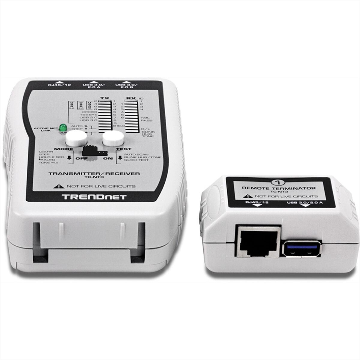 TRENDnet TC-NT3 VDV & USB Cable Test box