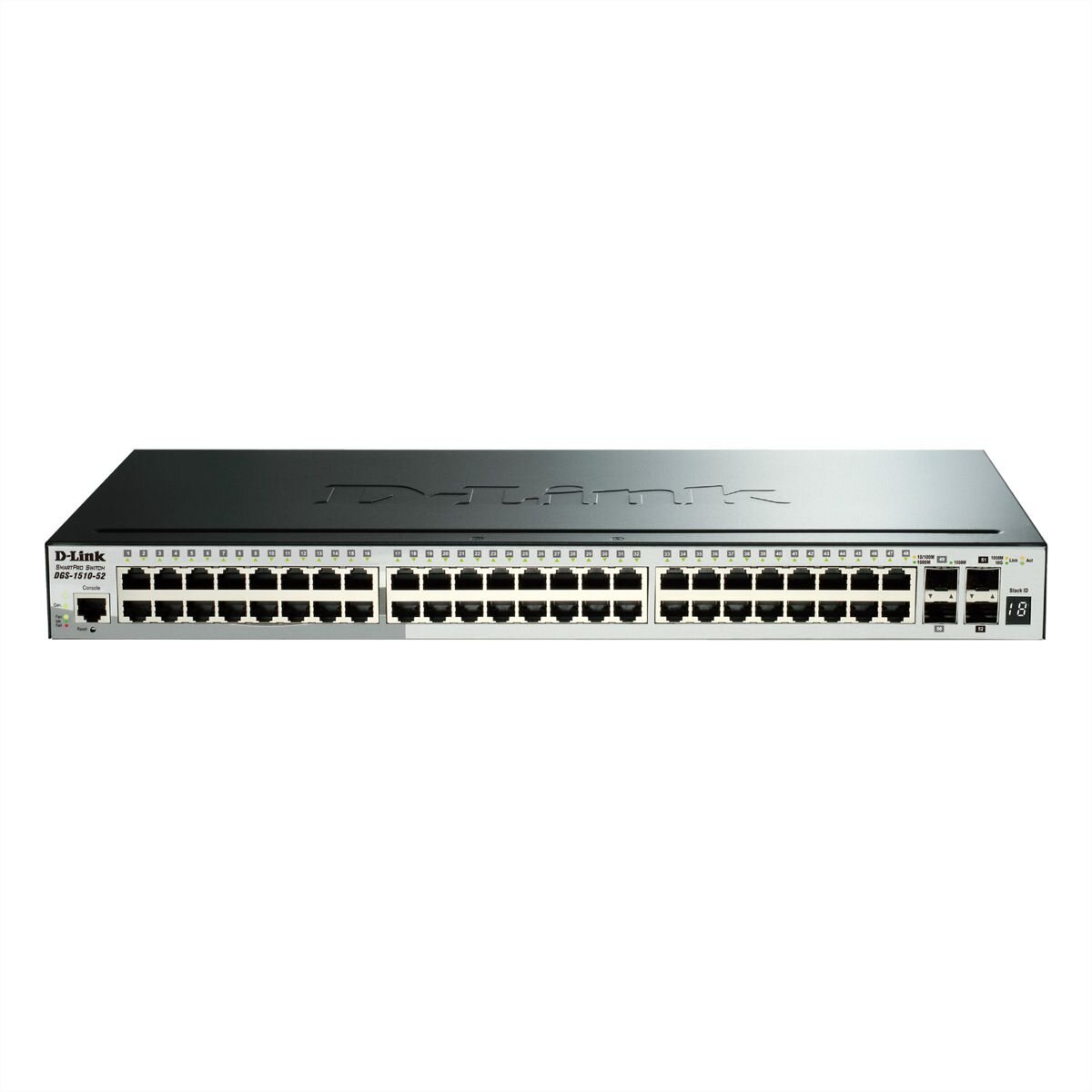 D-Link DGS-1510-52XMP 52-Port PoE+ Smart Managed Gigabit Sta