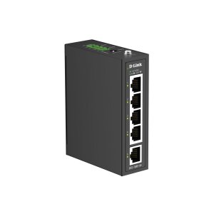 D-Link DIS-100E-05 5-Port Switch, Industrial Fast Ethernet Unmanaged