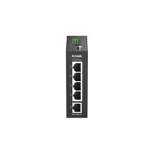 D-Link DIS-100E-05 5-Port Switch, Industrial Fast Ethernet Unmanaged