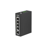 D-Link DIS-100E-05 5-Port Switch, Industrial Fast Ethernet Unmanaged