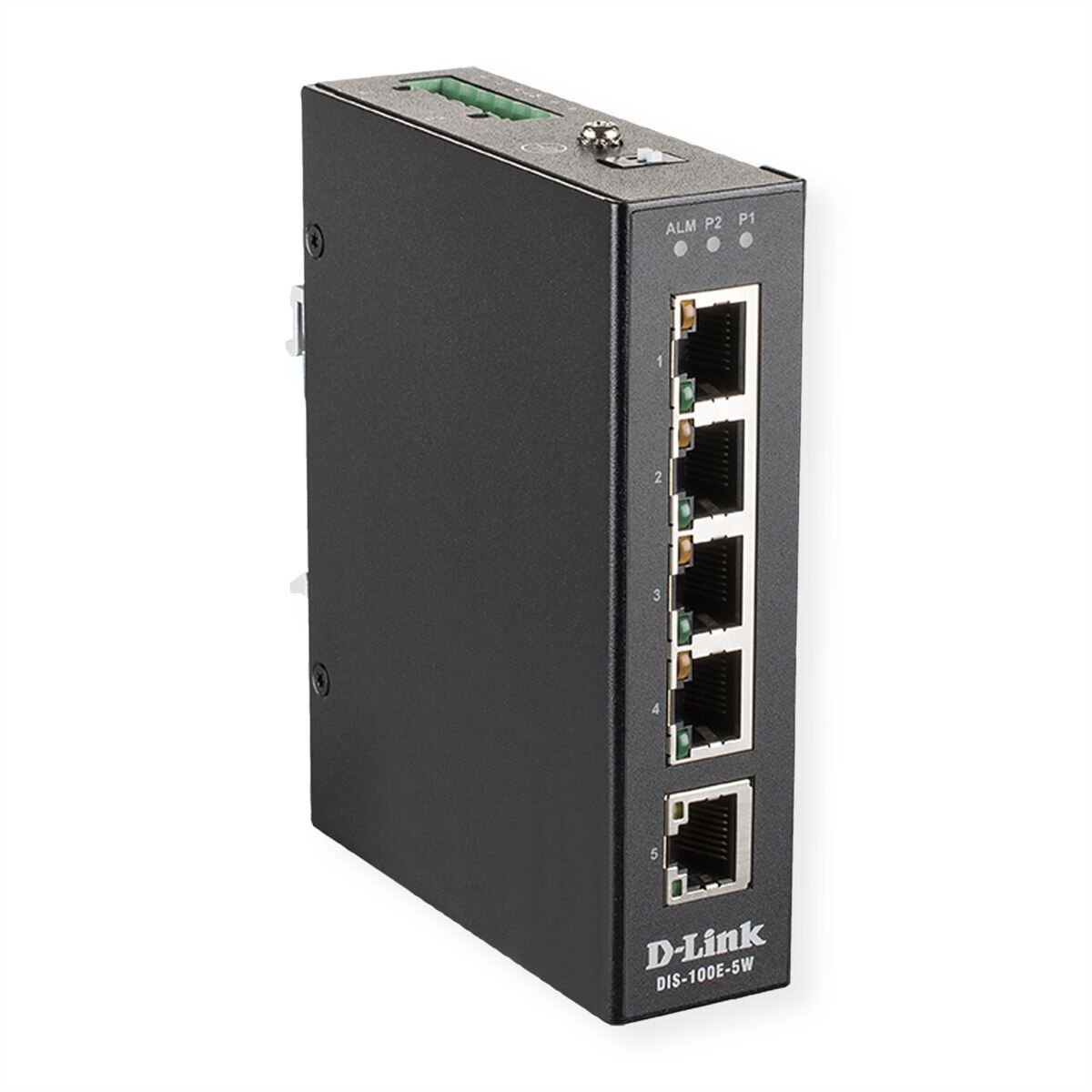 D-Link DIS-100E-5W Industrial Switch 5-Port Unmanaged Layer2