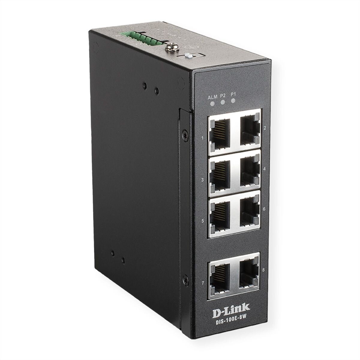 D-Link DIS-100E-8W Industrial Switch 8-Port Unmanaged Layer2